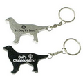 Dog Shape Bottle Opener with Key Chain